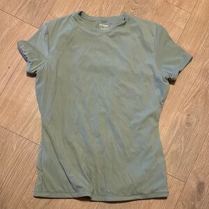 PUMIEY Compression type shirt. Double lined. So soft. Sage Green.